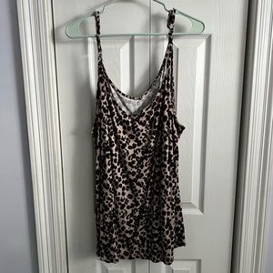 Torrid Size 4 Leopard Print Tank